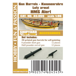 Gun Barrels - HMS Alert